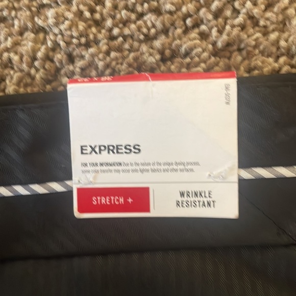NWT Express Slim Tuxedo Pants - Picture 3 of 10